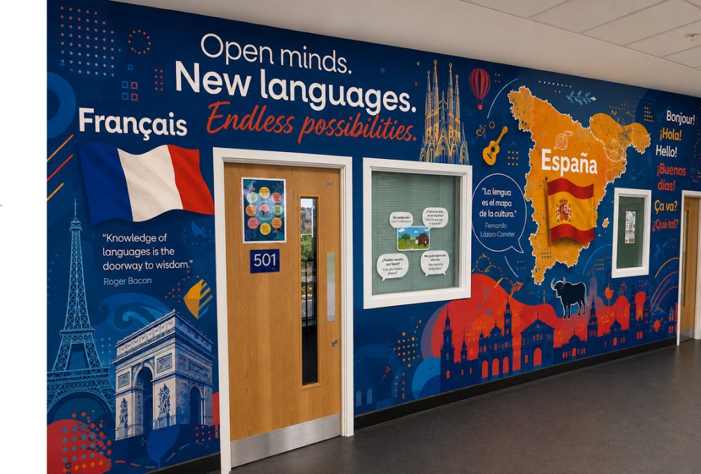 Open minds. New languages.